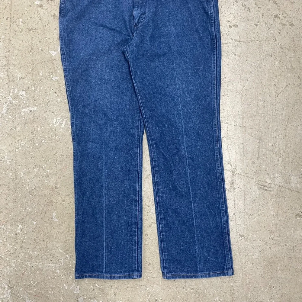Vintage‎ Wrangler Jeans 36x29 Blue Pants 936 Cowboy Slim Western Denim Tag 38x30